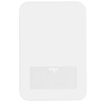 爱国者（aigo）10000毫安 A110S 双USB输出 便携 移动电源/充电宝 白色