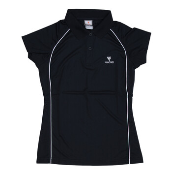 康威2012新款女装翻领t恤衫138830 宝石蓝 女175/xxl【图片 价格 品牌