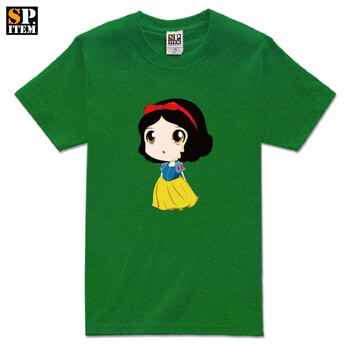 spitem色谱堂 纯棉个性印花卡通系列短袖t恤 102002009 绿色 男款m