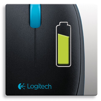 罗技（Logitech）无线键鼠套装 MK240（黑色）