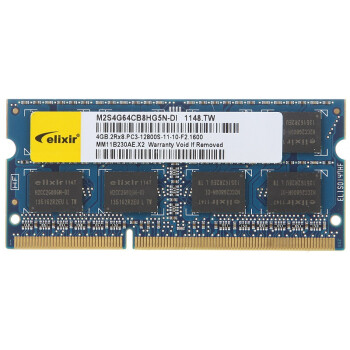 elixir南亚易胜 DDR3 1600 4G 笔记本内存