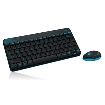 罗技（Logitech）无线键鼠套装 MK240（黑色）