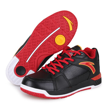 anta 安踏 cba系列 男子 篮球鞋 11141023-3石榴红/白/橘黄 42