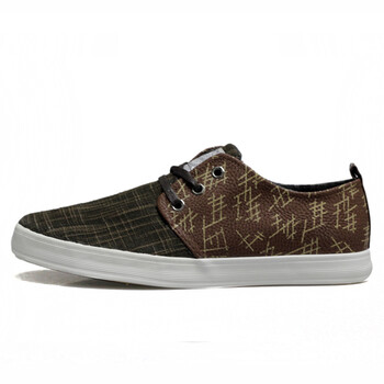 上海回力warrior2012新款时尚运动休闲轻便胶鞋男款wxy-263t 深棕 44