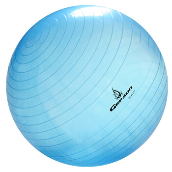 杰朴森新创透明瑜伽球 65cm防爆瘦身透明健身球 蓝色
