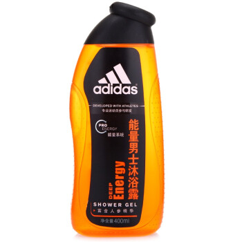 adidas 阿迪达斯 男士活力沐浴露 能量400ml