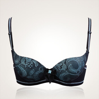 戴安娜diana 进口面料 粉紫色性感抹胸 防走光文胸内衣2635c5 粉橙色