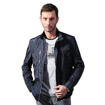 男装 夹克 九鹿王 九鹿王 2012春季 都市休闲纯色男士薄款夹克 n2cj03