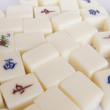 8日本麻将牌 白色