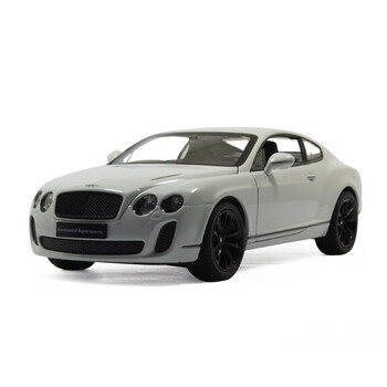 威利welly 1:24 宾利欧陆 合金仿真汽车模型 24018w 白色