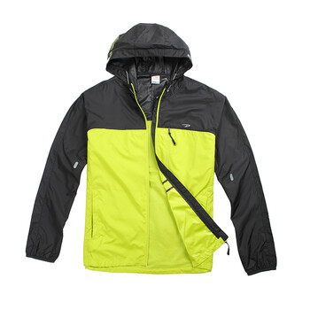 德尔惠deerway 男款单层风衣外套 21211457 柳黄 xl