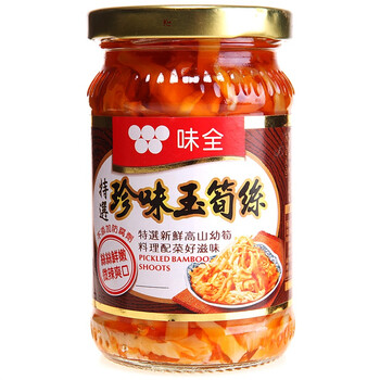 味全玉笋丝 中国台湾味全珍味玉笋丝260g 行情报价价格评测 京东