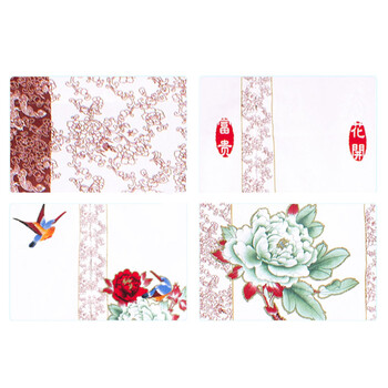 家的感觉 田园蕾丝门帘子 牡丹 布艺屏风隔断 bb1512