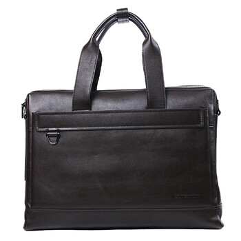 bosssunwen博斯绅威 商务休闲男士手提包s12-202911b1啡色