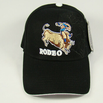 tlove欧美立体刺绣棒球帽 斗牛士黑 均码58cm