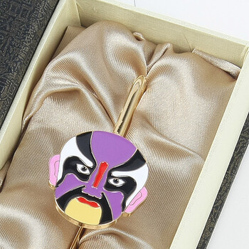 唐马仕特色光头脸谱书签单装出国商务外事礼品(邓九公)