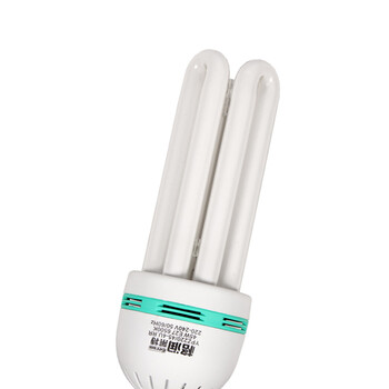 
                                                            格润莱特 4U型节能灯 45W E27螺口灯头 白光工程照明大瓦数三基色日光灯管 家用库房超亮灯泡                