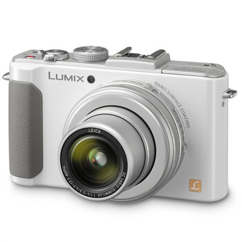 松下（Panasonic） DMC-LX7GK 数码相机 白色（1010万像素 3.0英寸液晶屏 3.8倍光学变焦 24mm广角）