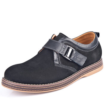 洋枪2012秋冬新品英伦日常休闲头层牛皮鞋yq11709 黑色 44