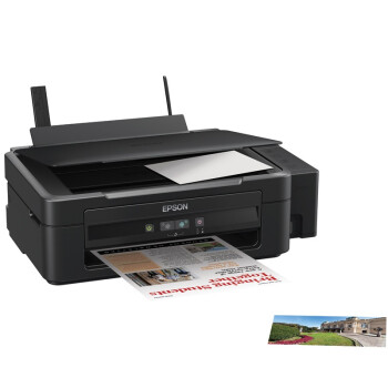 爱普生（EPSON）L211 墨仓式 打印机一体机（打印 复印 扫描 ）
