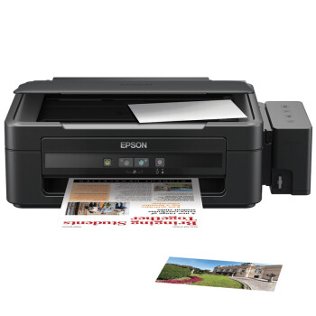 爱普生（EPSON）L211 墨仓式 打印机一体机（打印 复印 扫描 ）