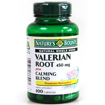 natures bounty自然之宝 缬草根提取物胶囊100粒 2瓶装(美国原装进口