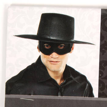 大贸商 佐罗面具 半脸面具舞会圣诞节 派对摄影道具 愚人节 2个 kj003