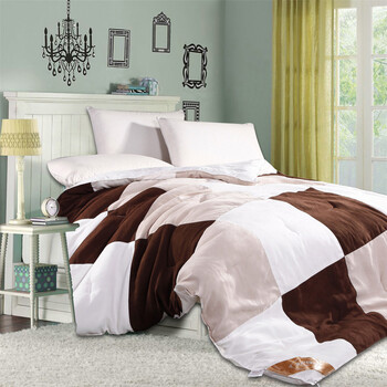欧派家纺 高级舒适摩卡暖绒冬被 图片色 200*230cm