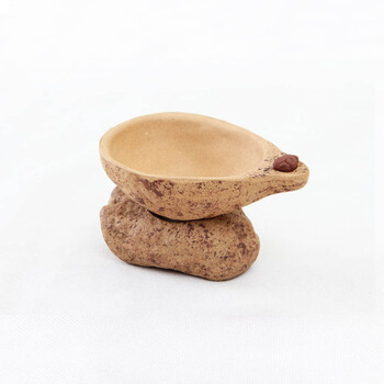 伍家坊 茶漏过滤 茶漏陶瓷 茶具茶漏 莲藕茶漏 茶滤 茶道配件 石头款