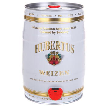再特价：Hubertus 狩猎神 白啤酒 5L