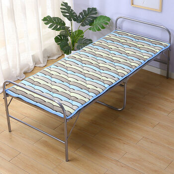 纵亿加固折叠床单人床双丝钢丝床弹簧床软床简易铁条床单人午休床