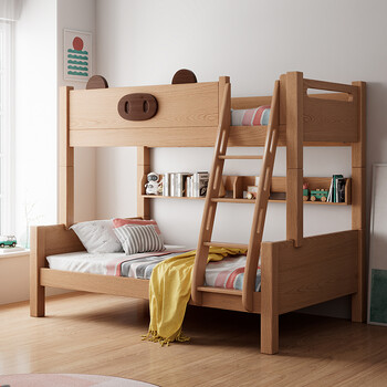 卉心儿童床青少年床儿童床男孩女孩软包床简约现代单人床12米轻奢储物