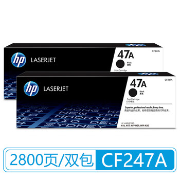惠普hpcf247a原装硒鼓47a适用m17am17wm30am30w打印机47a硒鼓cf247a双