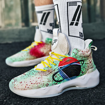 ukmr李宁寕实战篮球鞋男女鞋学生运动鞋秋冬新款男子防滑耐磨球乔丹绿