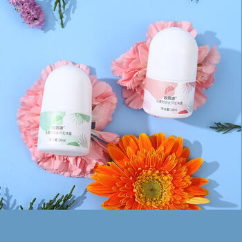 宝中宝欧丽源止汗走珠香体露净腋下香水抑汗干爽淡香男女士 红色