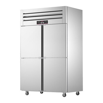 乐创lcjsmg01商用四门冰柜立式厨房保鲜柜节能压缩机工程豪华款全冷冻