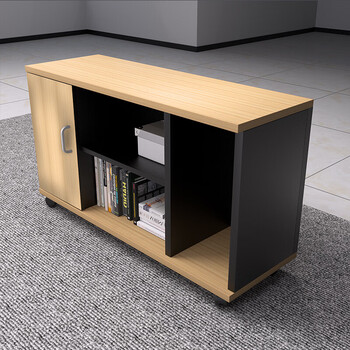 办公柜文件柜经理桌移动边柜活动柜资料柜储物带轮子矮柜打印机柜