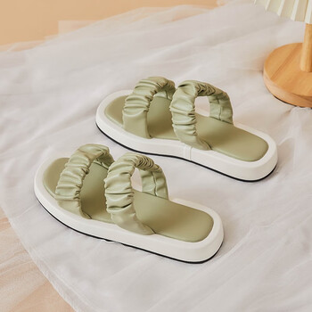 梵侈赫尔轻奢品牌拖鞋女夏外穿2022年新款夏季时尚百搭网红超火平底