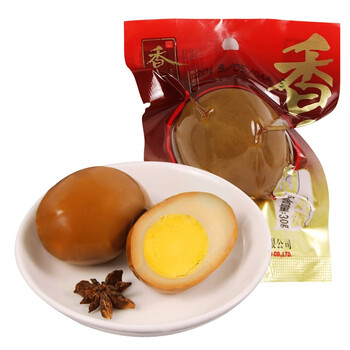 香巴佬卤蛋五香蛋30g*10袋乡巴佬卤鸡蛋茶叶蛋泡面即食零食