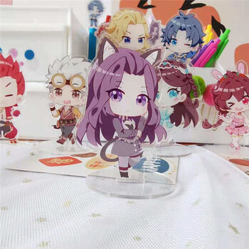 2022新款斗罗大陆周边亚克力立牌动漫桌面摆件唐三小舞q版人型钥匙扣