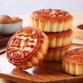 特产优联东北老式五仁月饼京式整箱手工散装青红丝伍仁中秋节糕点