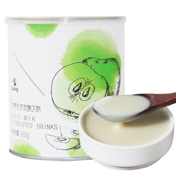 doking盾皇苹果老酸奶800g/乳酸菌老酸奶大桶/乳味发酵饮料/水果捞