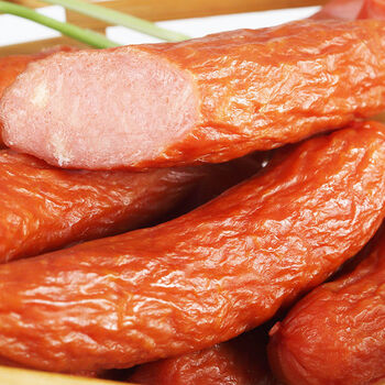 落蓝喜旺 烤肠160g*8袋 香肠即食红肠火腿肠方便食品大包装 五香*5