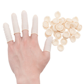 盖歇茂（GXM）手指套无尘防滑乳胶手指头套约800个/包