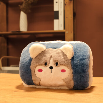 云舵热水袋充电防爆暖水袋女可拆洗新款毛绒可爱暖手宝暖手袋电暖宝宝