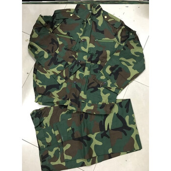 陇聚福交旧迷彩服 老式01八七式迷彩服退伍交旧迷彩服加厚防火阻燃