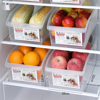 特百惠tupperware同款抽屉式冰箱收纳盒带把手厨房食品级水果蔬菜冷藏