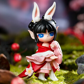 潮玩 suri苏蕊桃源九灵系列盲盒手办摆件生日礼物女古风江湖 兔妖小