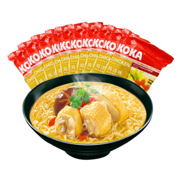 KOKA 可口方便面 鸡汤泡面 85g*10 新加坡进口