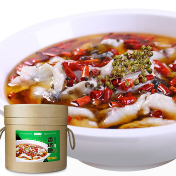 香水鱼调料青花椒水煮鱼重庆特色麻辣味酱料餐饮桶装10斤